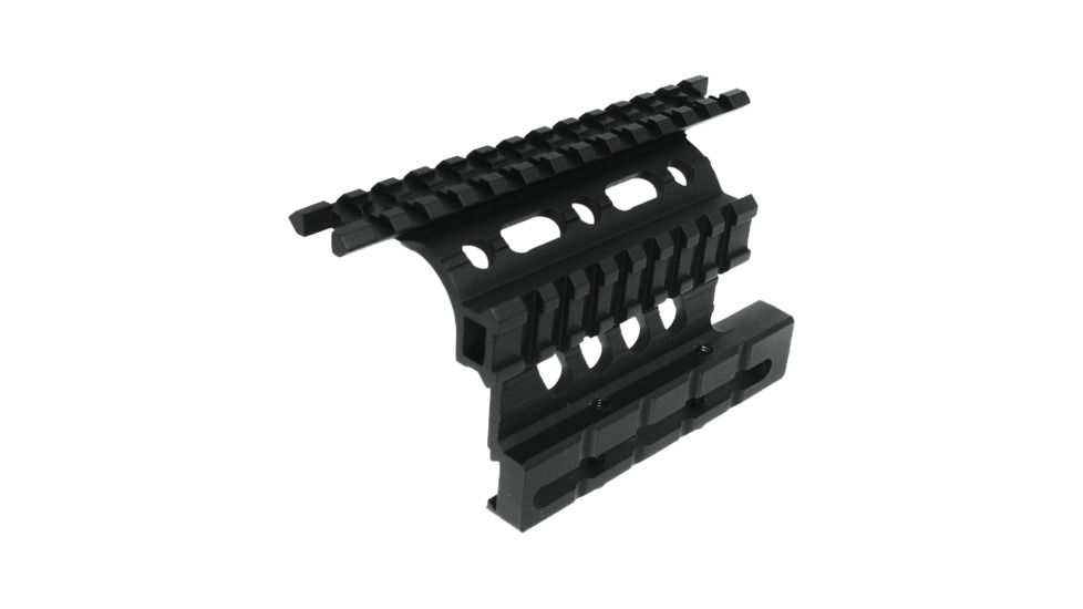 XTS AK Double Rail Side Mount, Black XTS-15AK