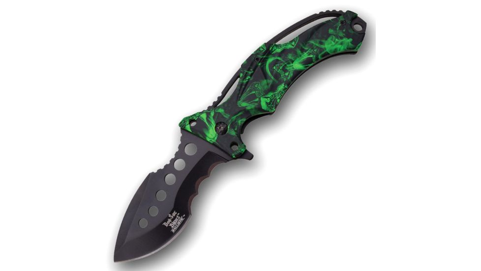 XTS DS A020GNC Folding Knife, Green DS A020GNC