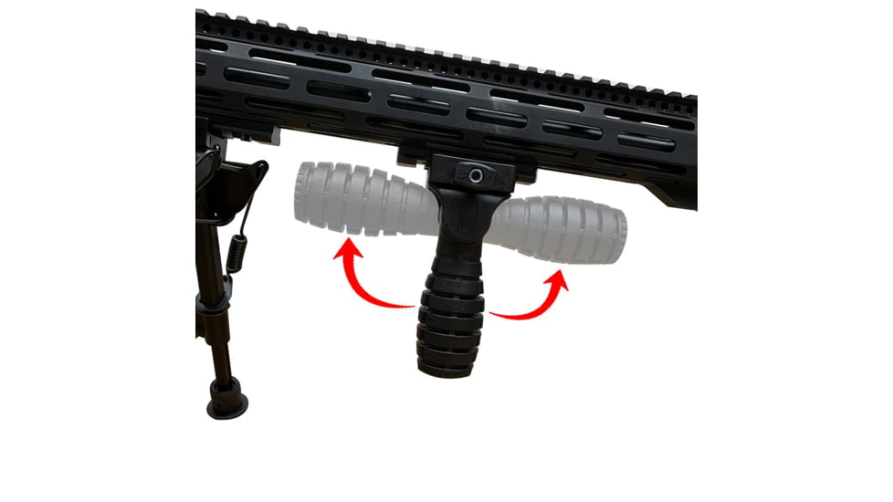 XTS Front-2-Back Folding Vertical Grip, Black, XTS 309