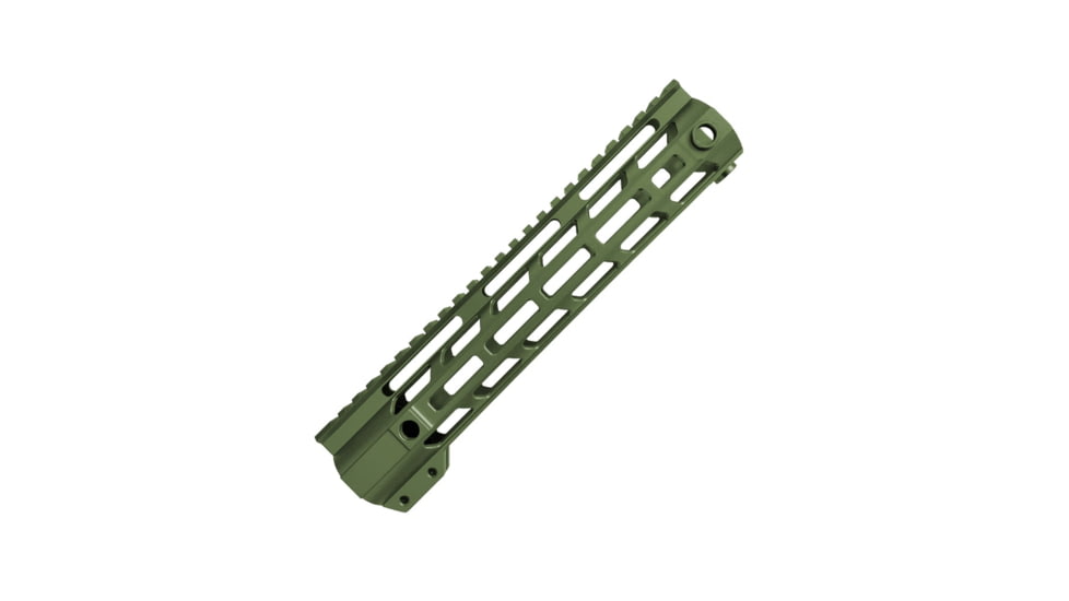 XTS AR-15 M-Lok Rail, 10 in, OD Green, XTS-ADZ10-OD