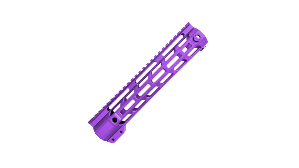 XTS AR-15 M-Lok Rail, 10 in, Purple, XTS-ADZ10-PP