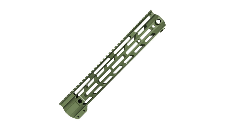 XTS AR-15 M-Lok Rail, 12 in, OD Green, XTS-ADZ12-OD