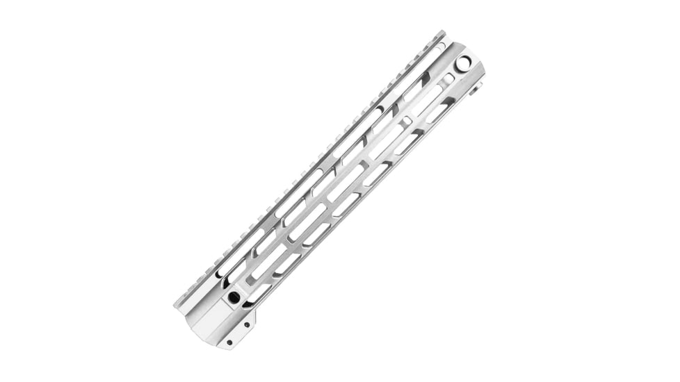 XTS AR-15 M-Lok Rail, 12 in, Silver, XTS-ADZ12-SL