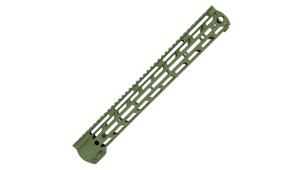 XTS AR-15 M-Lok Rail, 15 in, OD Green, XTS-ADZ15-OD