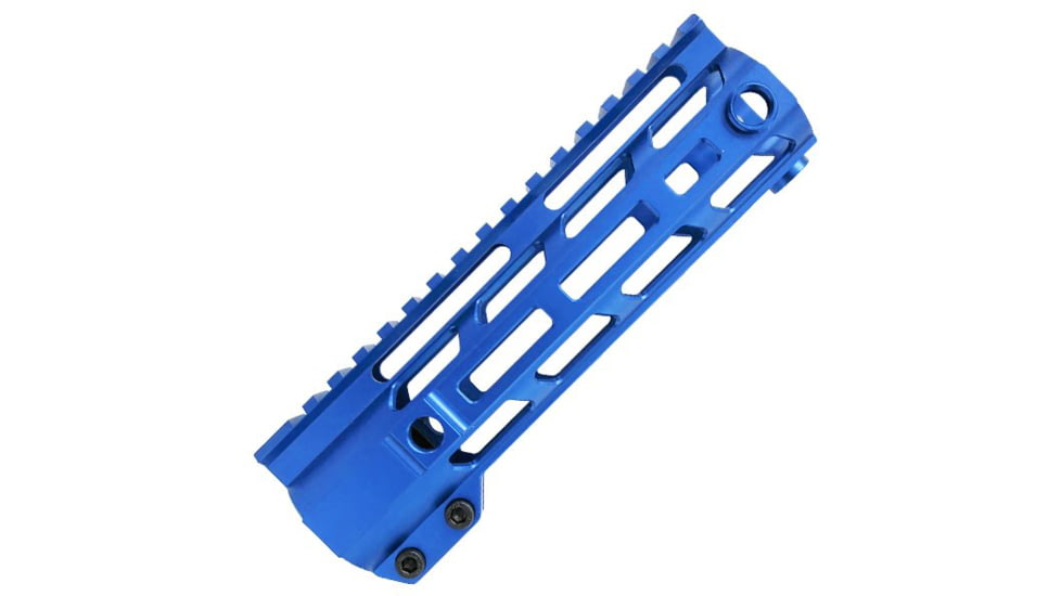 XTS AR-15 M-Lok Rail, 7 in, Blue, XTS-ADZ07-BL