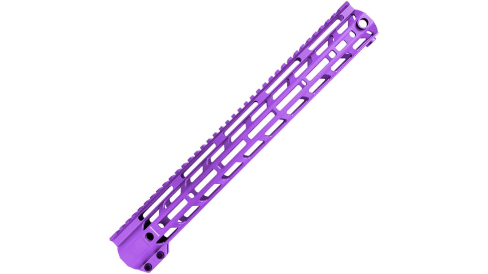 XTS AR-15 M-Lok Rail, 15 in, Purple, XTS-ADZ15-PP