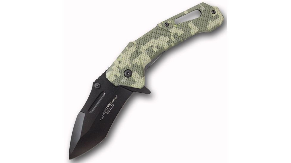 XTS UA 07CM Folding Knife, Camo UA 07CM