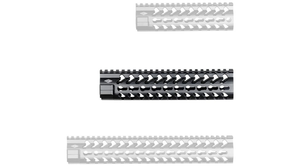 Yankee Hill 5240 SLK Keymod Handguard AR-15 9.3 Rail Aluminum Black