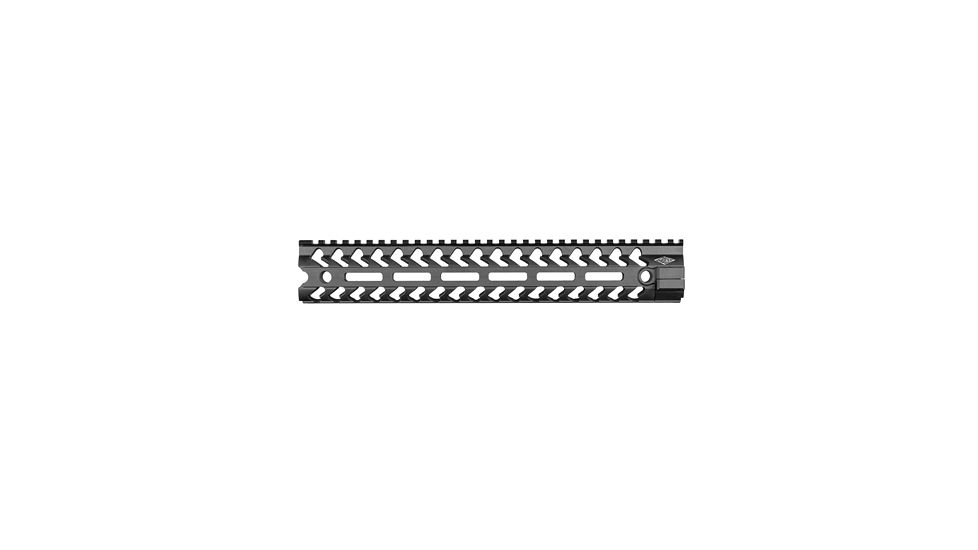 Yankee Hill Machine Rifle Length 12.25 Inch S.L.M. Handguard, M-Lok Sides and Picatinny Top, Black, 12.25 Inch, YHM-5290