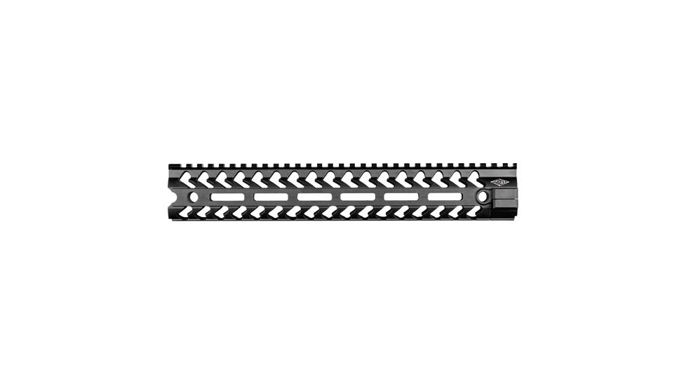 Yankee Hill Machine Rifle Length 12.25 Inch S.L.M. Handguard, M-Lok Sides and Picatinny Top, Black, 12.25 Inch, YHM-5290