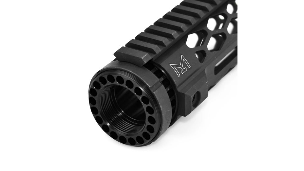 Yankee Hill Machine Yhm Black Diamond M-lok Forearm Ar-15 Carbine Length