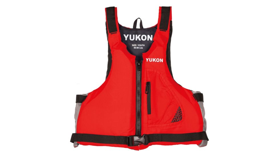 Yukon Charlie's Base Paddle Lightweight Life Vest, Deep Red, Oversised, 13004-16-A-DR