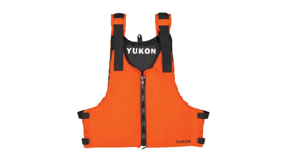 Yukon Charlie's Livery Paddle Life Vest, Orange, Universal, 13005-15-A-OR