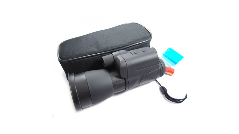 Yukon Nv Multi-Task Advanced Night Vision Monocular W/ Built-In Infrared Illuminator, Black, 5x60 NVMNV560