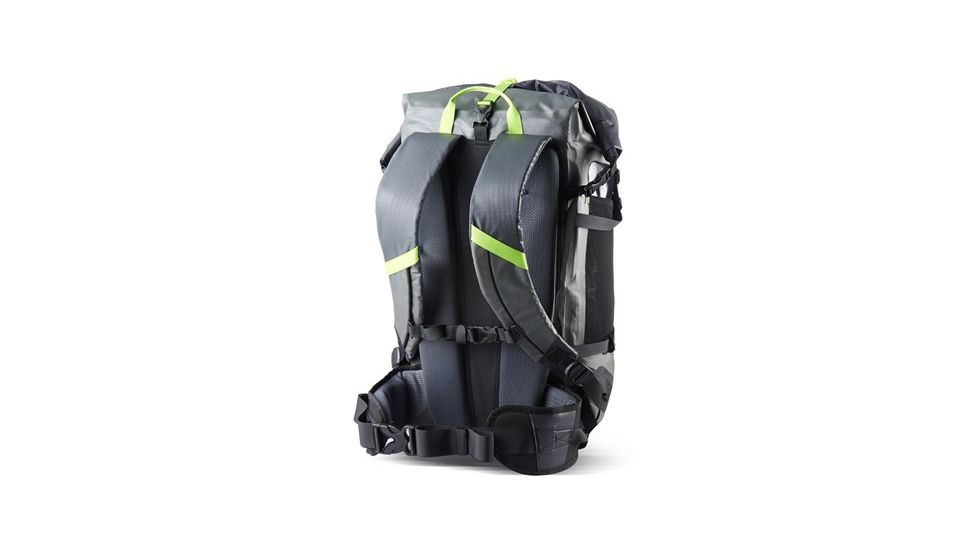 Yukon Outfitters El Capitan 3 Day Dry Pack,29x11x9in,Hyper Green/Black/Grey MG855G45L
