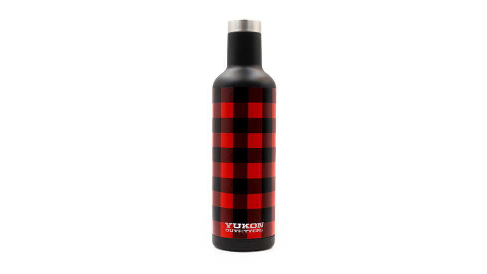 Yukon Outfitters Freedom 3PC Wine Set, Buffalo Plaid, MG3PCWGSB