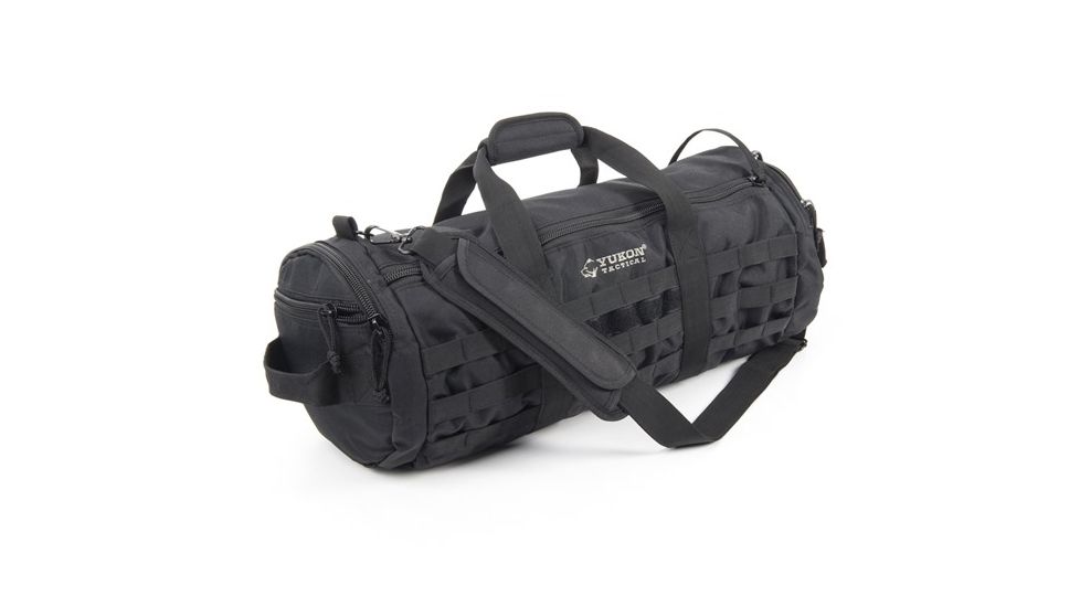 Yukon Outfitters Speed Duffle Bag,8.5x8.5x23in,Black MG12044