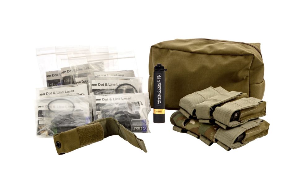 Z-Bolt Infrared Dot &amp; Line Laser w/ Soft Case, 8 Pack, Multicam, IR, C-TRIP-10ir-KIT-8-MC-SP
