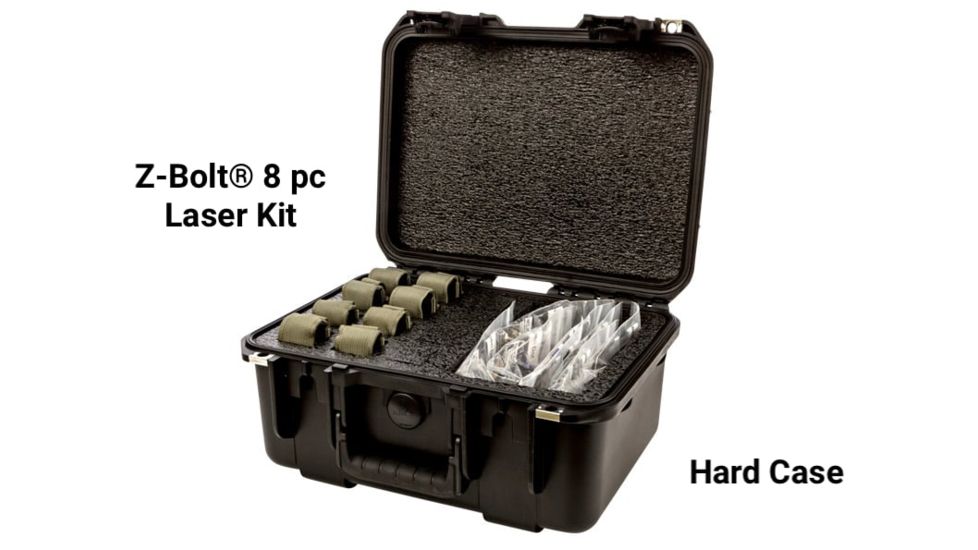 Z-Bolt Infrared Dot Laser Designator, Restricted Sale, 5.000 Meter Range, ANSI CLASS 3R, 4 Pcs Kit, Coyote Brown, MARK-4ir-KIT-4-SP-CB