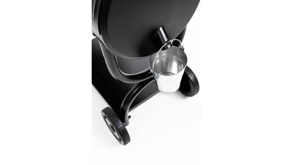 Z Grills 550B 8-in-1 Wood Pellet Grill, BBQ &amp; Smoker, Black, 47x20x45, ZPG-550B