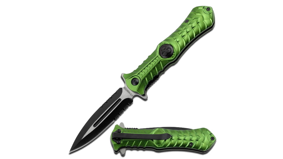 Z-Hunter 4.5in. Green Biohazard Logo ZB 003GN