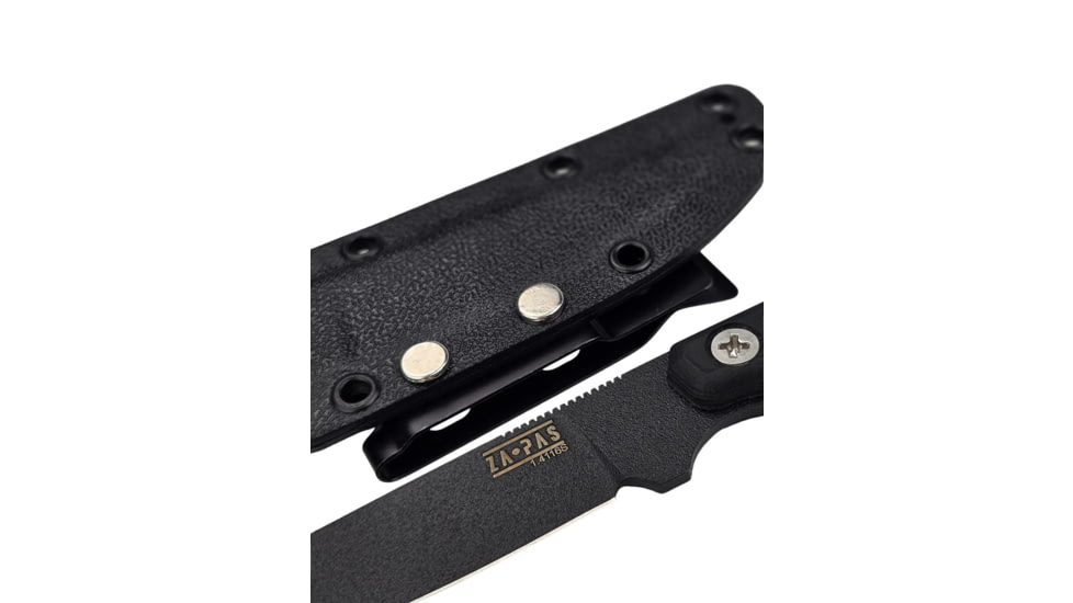 ZA-PAS Knives EHO Fixed Blade Black