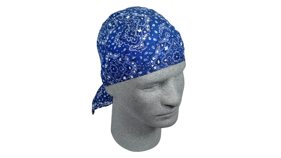Zan Headgear Flydanna Navy Paisley Z111