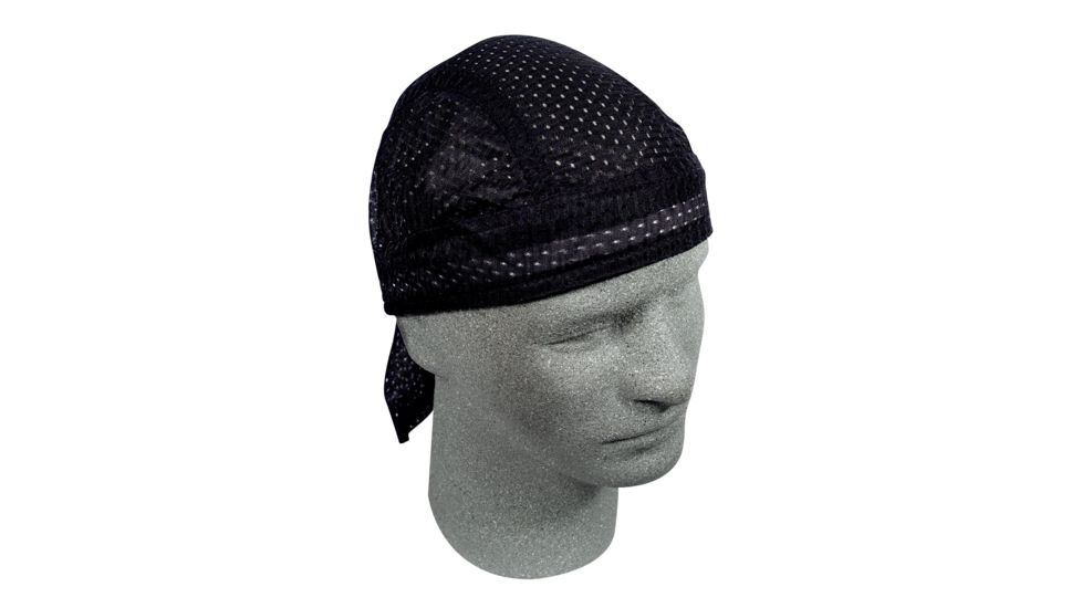 Zan Headgear Vented Flydanna Black ZX114