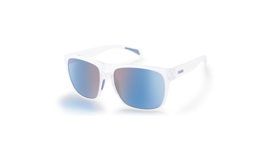 Zeal Optics Capitol Sunglasses, Matte Crystal Frame, Ellume Horizon Blue Lens, Polarized, 11318