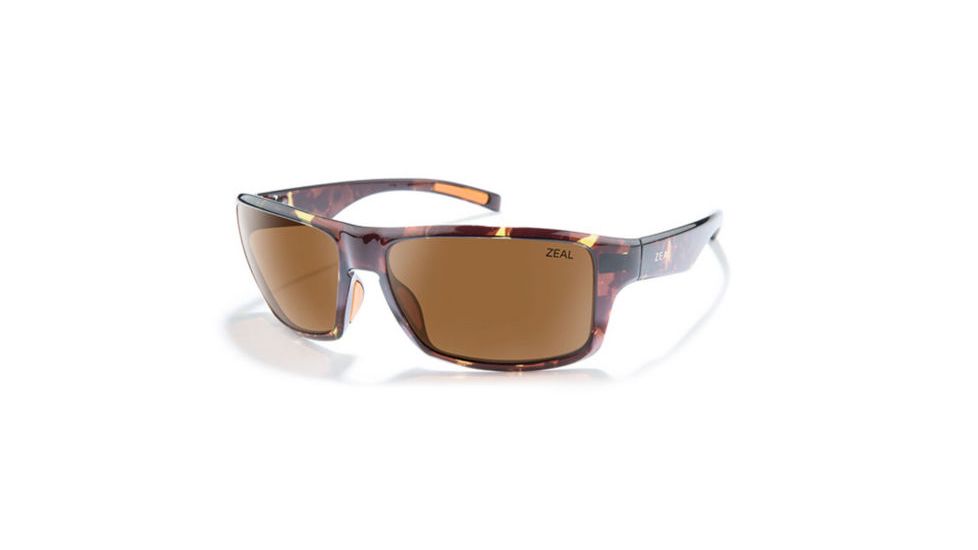 Zeal Optics Incline Polarized Sunglasses, Tortoise 11423