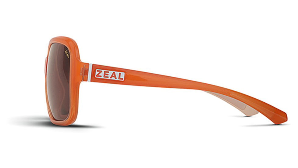 Zeal Optics Zeal Optics Hadley Sunglasses Peaches + Cream Frame, Copper Lenses, Polarized 10520