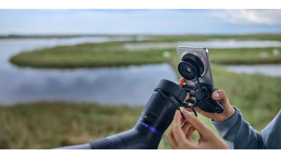 Zeiss Conquest Apia 20-50x65mm Spotting Scope, Angled, Black, 528073-9901-000