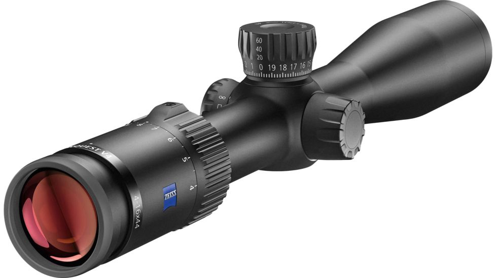 Zeiss Conquest V4 Rifle Scope, 4-16x44mm, ZMOA-T30 #64, Black, 522931-9964-080