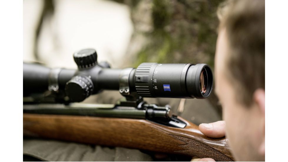 Zeiss Conquest V4 Rifle Scope, 4-16x44mm, ZMOA-T30 #64, Black, 522931-9964-080
