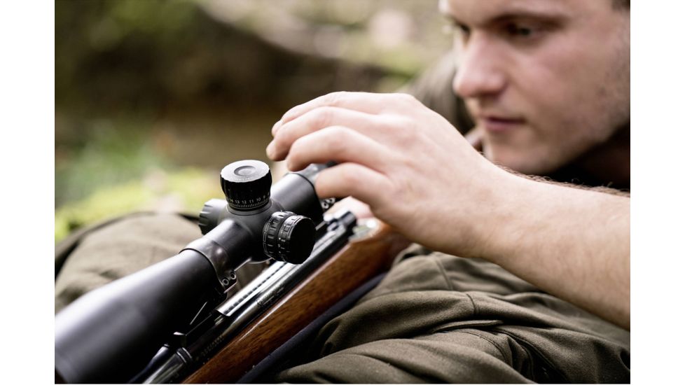 Zeiss Conquest V4 Rifle Scope, 4-16x44mm, ZMOA-T30 #64, Black, 522931-9964-080