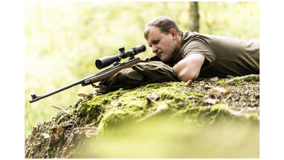 Zeiss Conquest V4 6-24x50mm 30mm Tube Rifle Scope, Second Focal Plane, ZBR-1 Reticle, Black, 522951-9991-080