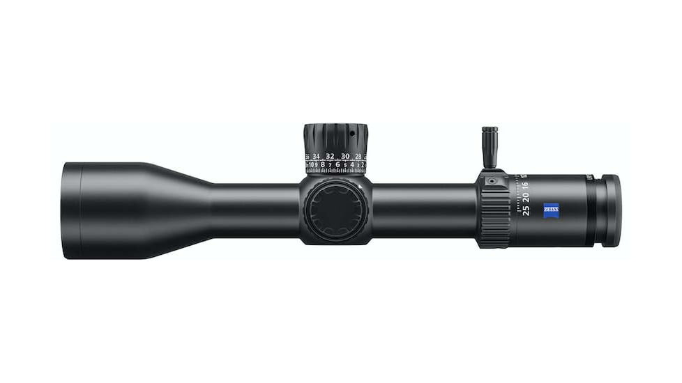 Zeiss LRP S3 Rifle Scope, 4-25x50mm, ZF-MOAi Reticle, Black, 522665-9917-090