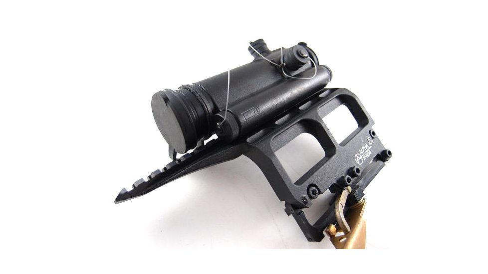 Zenit PK-01 VM Red Dot Rifle Weapon Scope w/ Low Profile Weaver/Picatinny Mount, Black, GSPK01VM