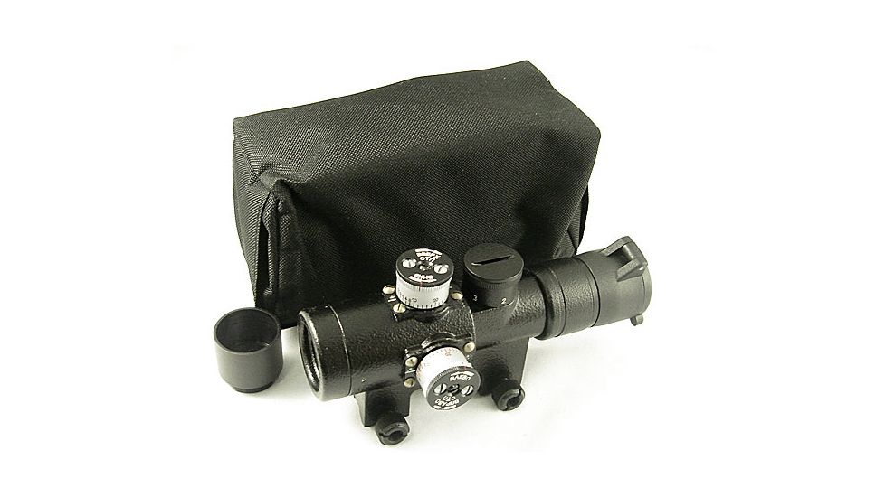 Zenit PK-A Military Fast Acquisition Red Dot Rifle Scope - Weaver, Black, GSPKAW