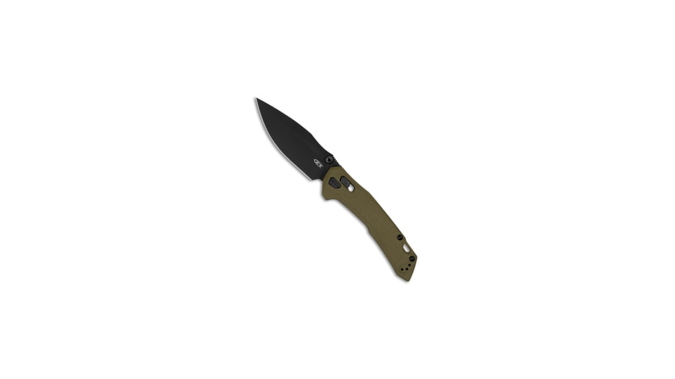 Zero Tolerance Zero Tolerance 0203 DuraLock Knife Olive G-10 4" Black PVD ZT 0203*DISCOUNTED*, Green, CPM M4, adult, BHQ-224971