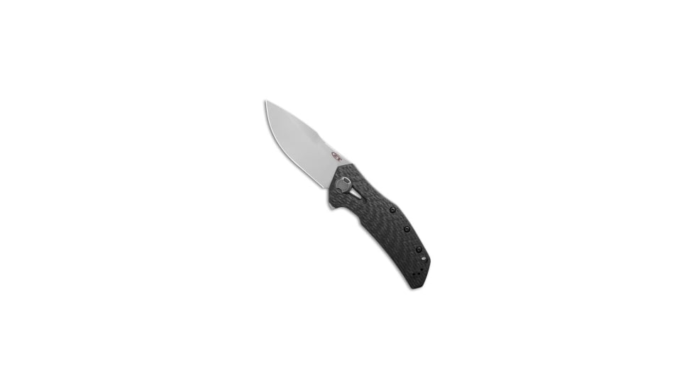Zero Tolerance Zero Tolerance 0308CF FSS Limited Edition Knife Black Textured CF 3.75" Satin, Black, Bohler M390, adult, BHQ-199559