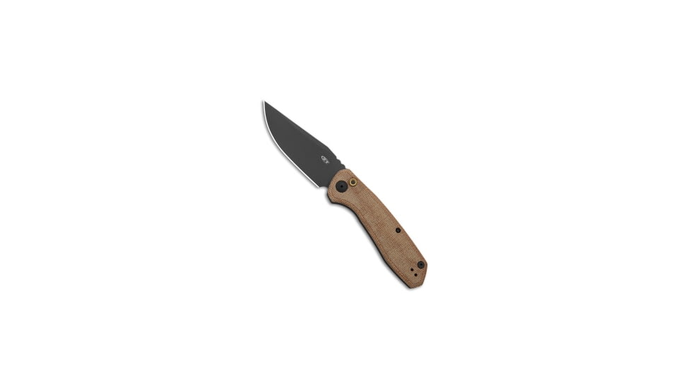 Zero Tolerance Zero Tolerance 0512 Automatic Knife Tan Micarta/Bronze Titanium 3.5" Bronze ZT, Bronze/Tan, CPM CRU-WEAR, adult, BHQ-209754