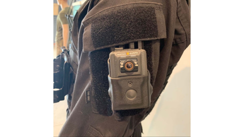 Zero9 Body Cam Case Holster, Watchguard Vista, Molle Loks, Basketweave, Z9-2009-BW-MLK