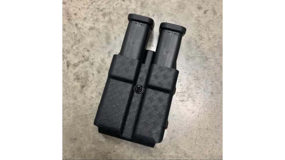 Zero9 Double Mag Case Holster, Other .45 ACP, Tek-Lok, Plain Black, Z9-4023-BLK-TEK