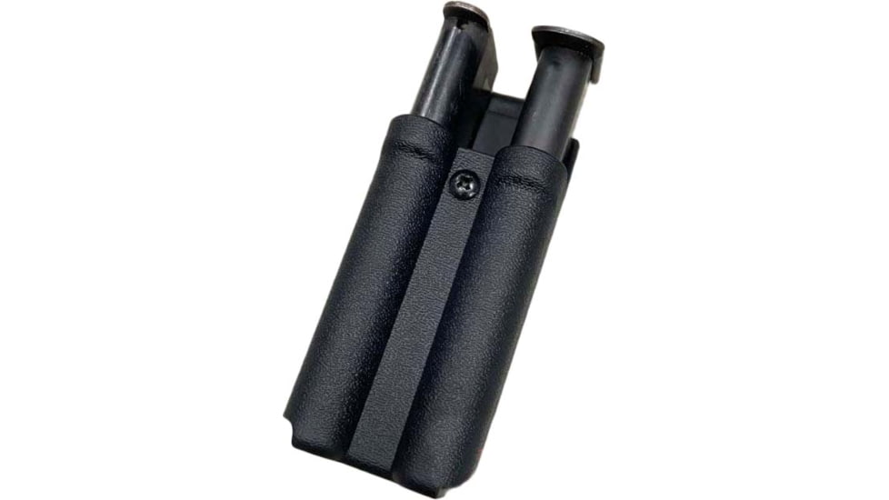 Zero9 Double Mag Case Holster, Single Stack 45cal - Vertical, Molle-Lok, Basketweave, 4037-BW-MLK-VER