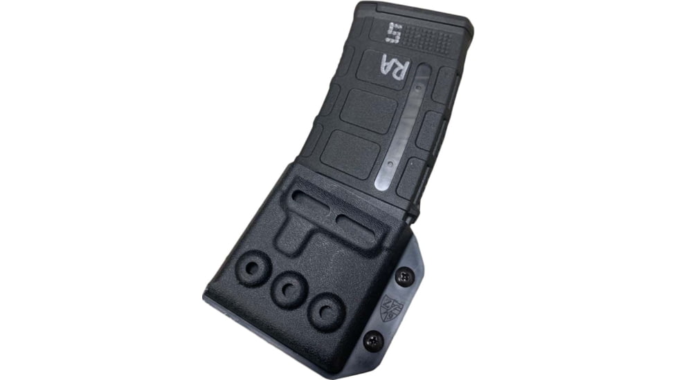 Zero9 Rifle Mag Case Holster, AR/M4, Quick Clip, Plain Black, Z9-4011-BLK-QC