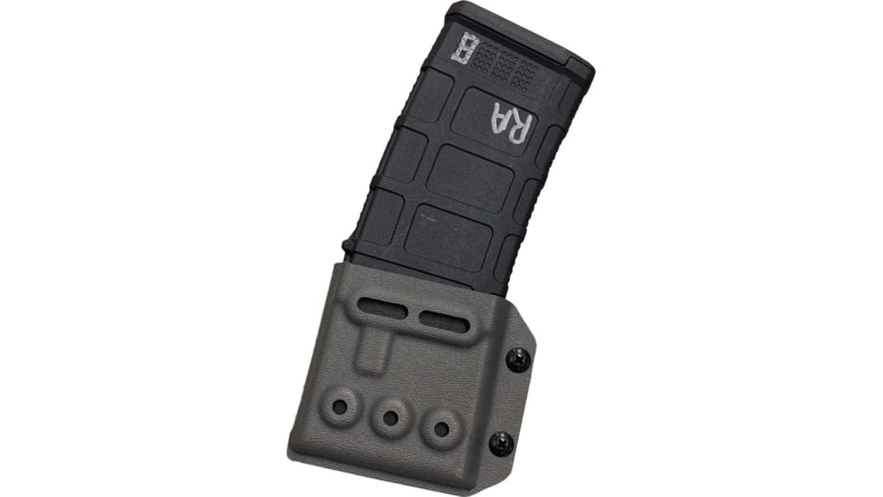 Zero9 Rifle Mag Case Holster, AR/M4, Quick Clip, Wolf Grey, Z9-4011-GRY-QC