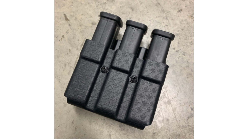 Zero9 Triple Mag Case Holster, Other .45 ACP, Molle Loks, Coyote, Z9-4024-COY-MLK