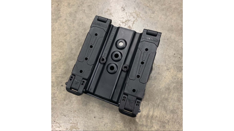 Zero9 Triple Mag Case Holster, Other 9mm/.40ACP, Tek-Lok, Plain Black, Z9-4008-BLK-TEK