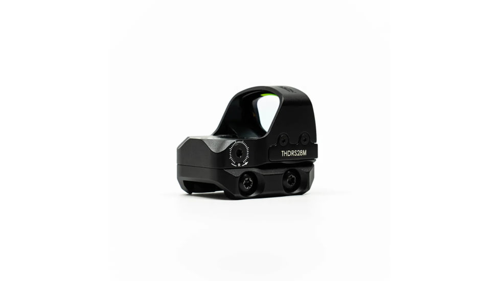 ZeroTech Optics Thrive HD RMR FootPrint 1x28mm Red Dot Sight w/Low Mount, Multi Reticle, Black, THDRS28ML